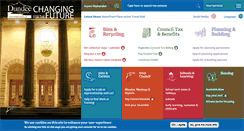Desktop Screenshot of dundeecity.gov.uk