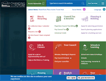 Tablet Screenshot of dundeecity.gov.uk