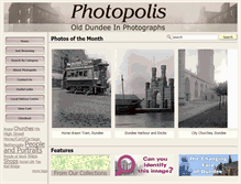 Tablet Screenshot of photopolis.dundeecity.gov.uk